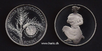 Picture of HUNGARY 100 Forint 1981 KM621 PROOF
