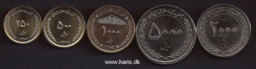 Picture of IRAN 250-5000 Rials 2009-10 KM new UNC