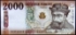 Picture of HUNGARY 2000 Forint 2020 P204b radar serial no. UNC