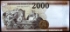 Picture of HUNGARY 2000 Forint 2020 P204b radar serial no. UNC