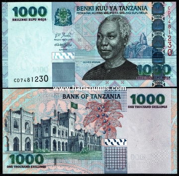 Picture of TANZANIA 1000 Shillings ND(2006) P36b UNC